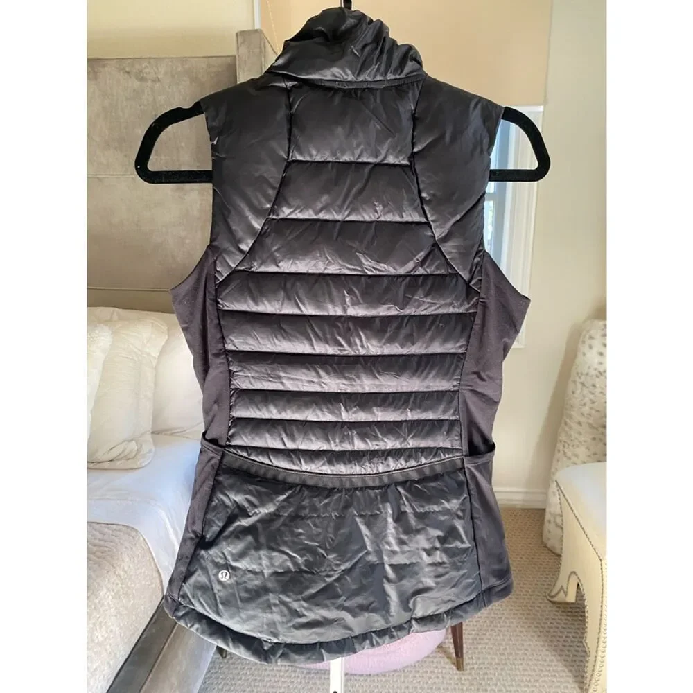 lululemon athletica Black Quilted Puffer Vest